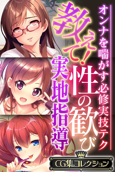 教えて！性の歓び実地指導 〜オンナを喘がす必修実技テク〜【CG集コレクション】❤大人のSEXY絵本|6,336円