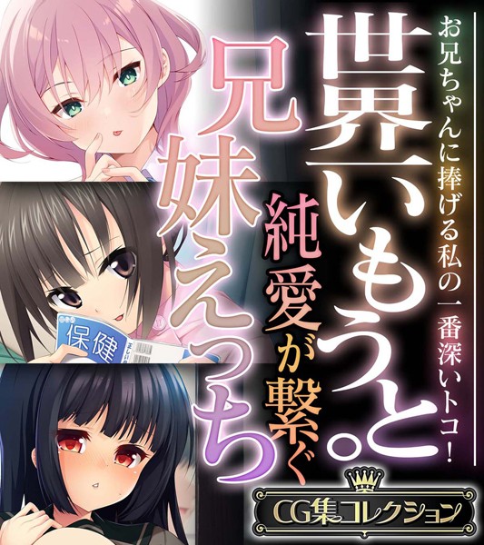 世界一いもうと。純愛が繋ぐ兄妹えっち 〜お兄ちゃんに捧げる私の一番深いトコ！〜【CG集コレクション】❤大人のSEXY絵本|5,280円