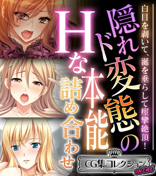 隠れド変態のHな本能詰め合わせ 〜白目を剥いて、涎を垂らして痙攣絶頂！〜【CG集コレクション ミニ】❤大人のSEXY絵本|3,168円