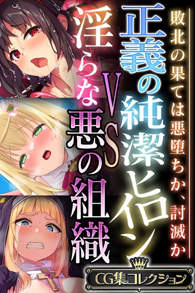 正義の純潔ヒロインVS淫らな悪の組織 〜敗北の果ては悪堕ちか、討滅か〜【CG集コレクション】❤大人のSEXY絵本|5,280円