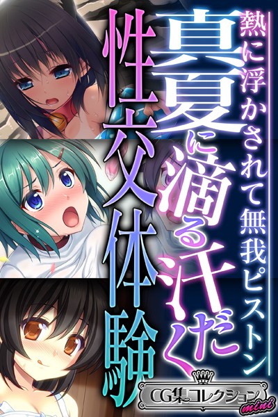 真夏に滴る汗だく性交体験 〜熱に浮かされて無我ピストン〜【CG集コレクション ミニ】❤大人のSEXY絵本|3,168円