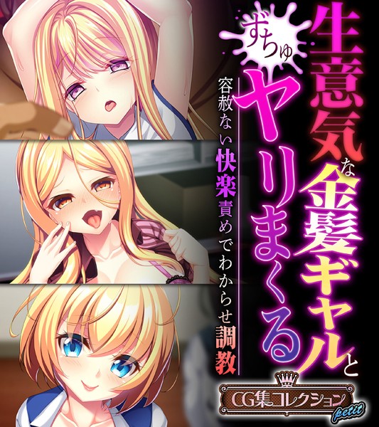 生意気な金髪ギャルとヤリまくる〜容赦ない快楽責めでわからせ調教〜【CG集コレクション プチ】❤大人のSEXY絵本|3,168円