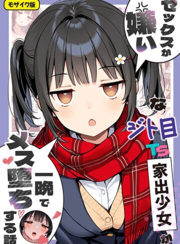 セックスが嫌いなジト目TS家出少女が一晩でメス堕ちする話 モザイク版❤悪魔ほろほろ|770円